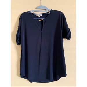 Michael Kors Navy Blue top